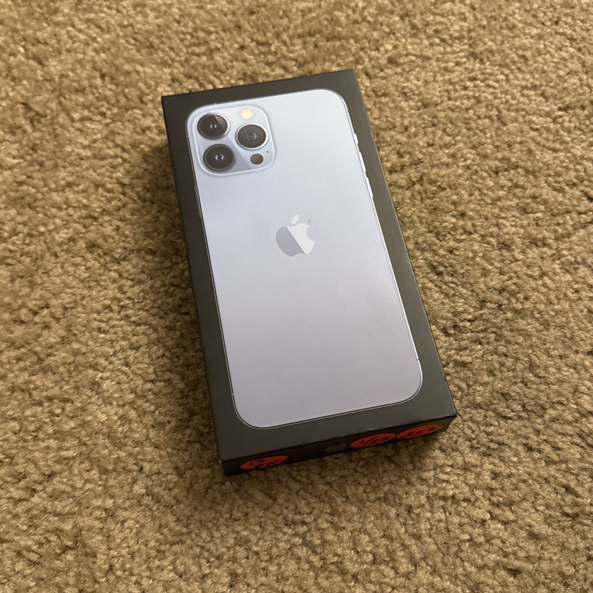 iPhone 13 Pro Max Blue Box