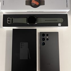 Samsung Galaxy S24 Ultra + Galaxy Watch7 Bundle