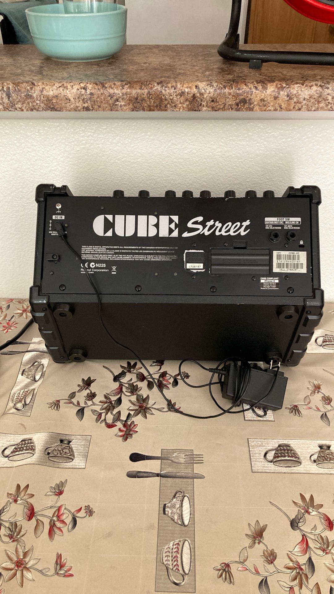 Roland Cube Street. Guitar Amp  2 Small Speakers 