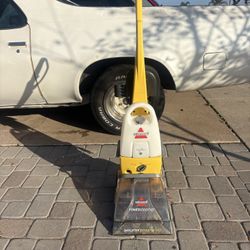 bissell Power Steamer Dirt Lifter, Carpet Cleaner Working