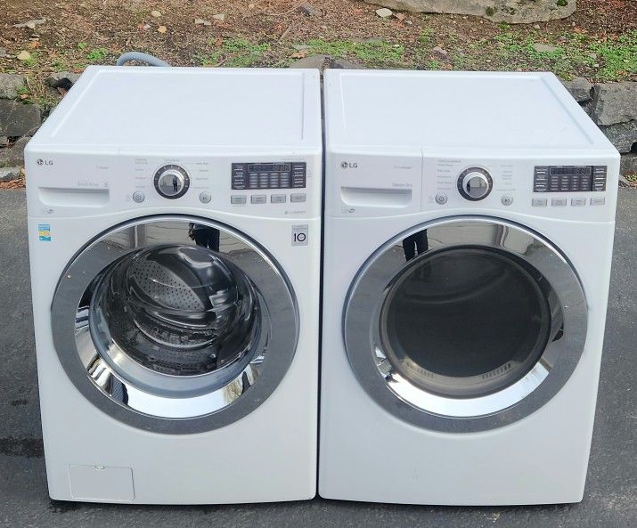 LG Washer And Dryer Electric 