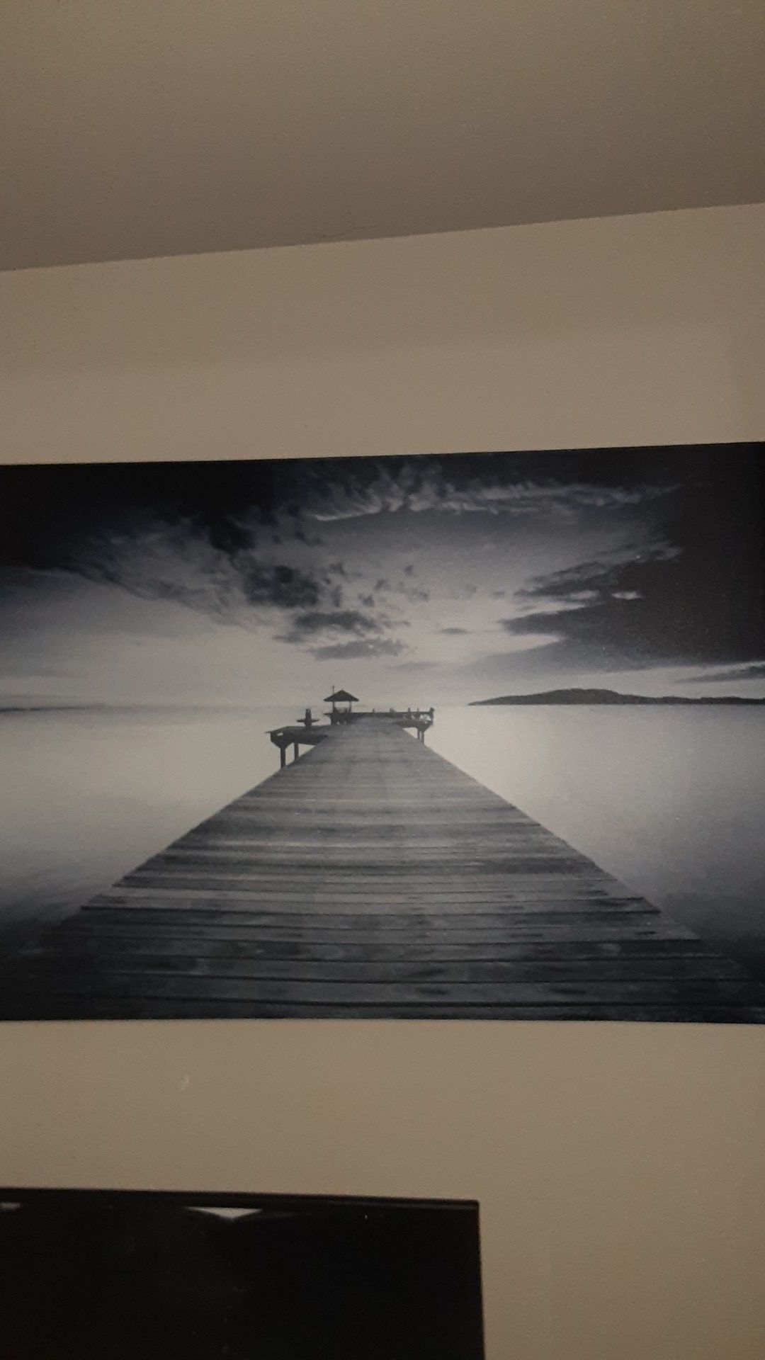 Printed canvas picture