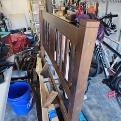 Queen Bed Headboard Footboard Frame