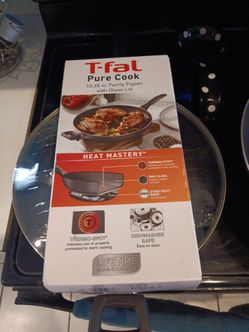 T-fal wok and frying pan