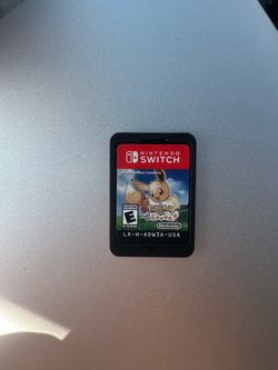 Pokémon Let's Go Eevee Nintendo Switch Cartridge
