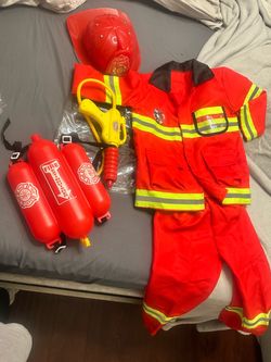 Firefighter costume toddler