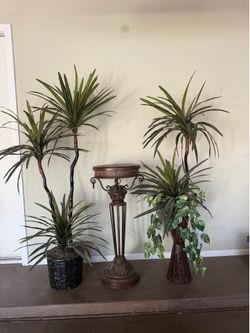 Artificial Trees and table