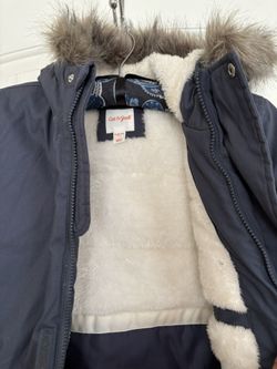 Boys Coat Jacket With Fur 