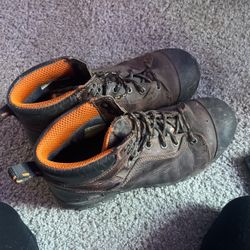 Steel Toe Timberland Boots Size 10w