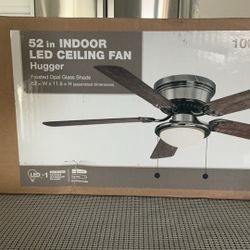 52in. Indoor LED ceiling Fan