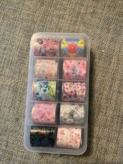 10 nail design foils NEW