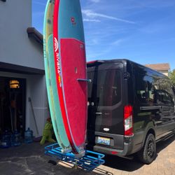 PADDLE BOARD / SURFBOARD CAR RACK W / Storage Space 