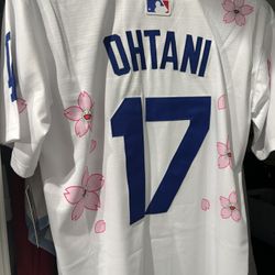 Otani Dodgers White Jersey