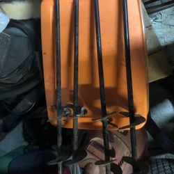  Tie Down Iron Root Double Head Double Helix 5/8 Rod Anchor 