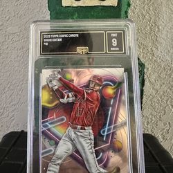 Shohei Ohtani cosmic chrome
