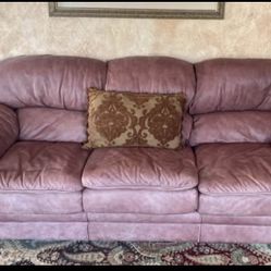 Leather Couch 