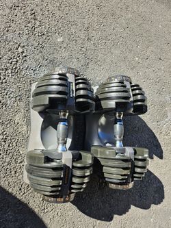 Pair Of Adjustable Dumbbells 552