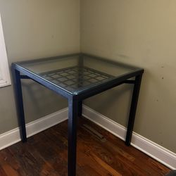 Glass Top Kitchen Table 