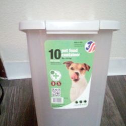 Pet Food Storage Container Holds 10 LB Pickup Between 2:00-10:45 Rainbow/Charleston Cash Only By Csn