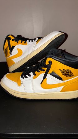 Nike Air Jordan 1s Mid University Gold