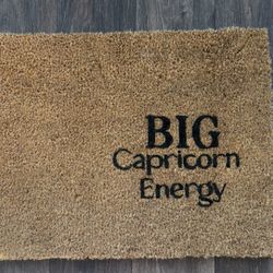 Custom Capricorn Doormat 