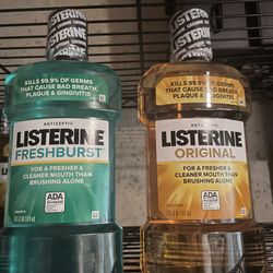 Listerine Mouthwash ~ Both for $10
