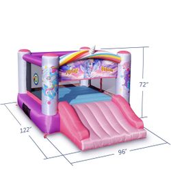 Pink Girly Bounce House 