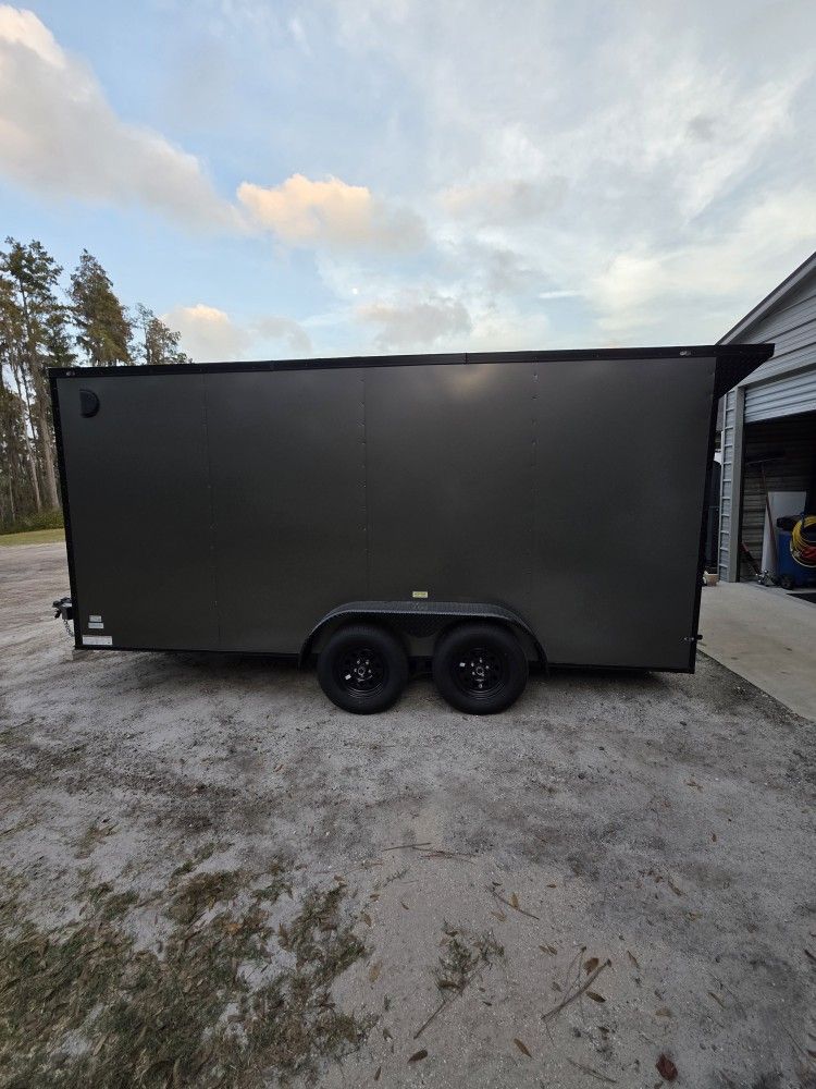 Enclosed Trailer 7x16x7 New