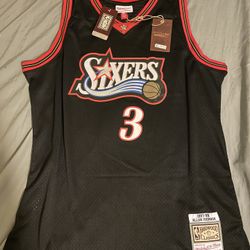 Allen Iverson 76ers Jersey New W/ Tags Size Extra Large