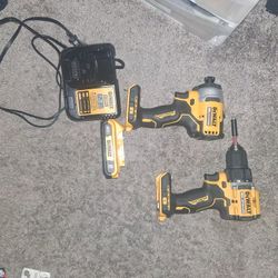 DeWalt 20V Brushless Atomic Series Drill Set