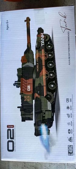 🚀 Battle Ready! Premium Multi-Functional Remote Control Tank 🎖️