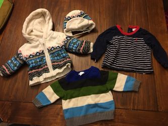 Boys 6/9 months winter clothing lot