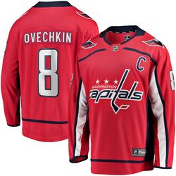 Alexander Ovechkin Washington Capitals Fanatics Captain Jersey, L, new w tags
