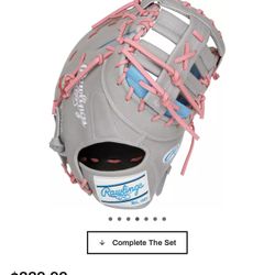 Rawlings Leather Baseball Glove