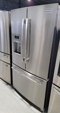 Frigidaire 3-Door Stainless Steel Fridge
