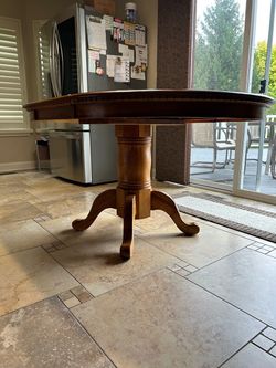 Solid Oak dining table