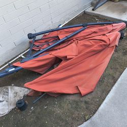 Two Shade Umbrellas As Is