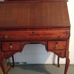 Early American Antique mahogany desk