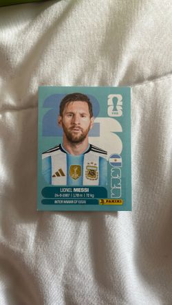 Messi Panini 2026