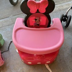 Minnie Mouse Toddler Booster Chair