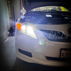 Led Headlights Size 9007 Luces 6000k Bright Glacier White 