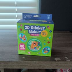 Educational 3d sticker maker refill pack