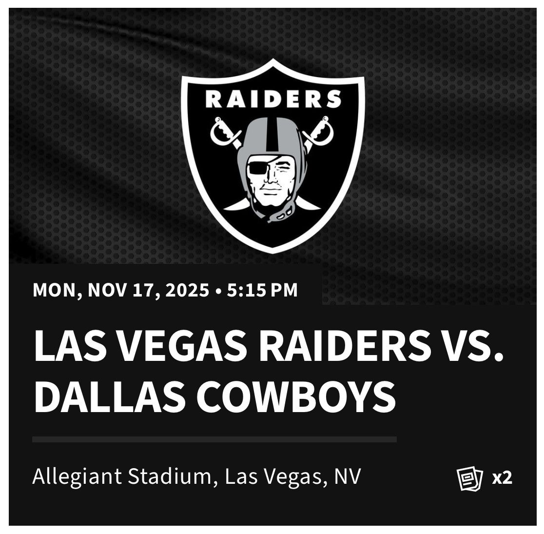Raiders vs Cowboys In Las Vegas🔥🔥🔥