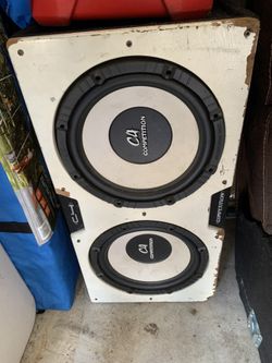 C4 Competition Subwoofer Box 12 Inch