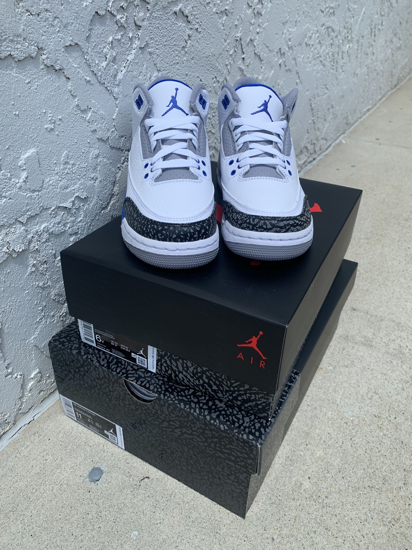 racer blue 3s in store