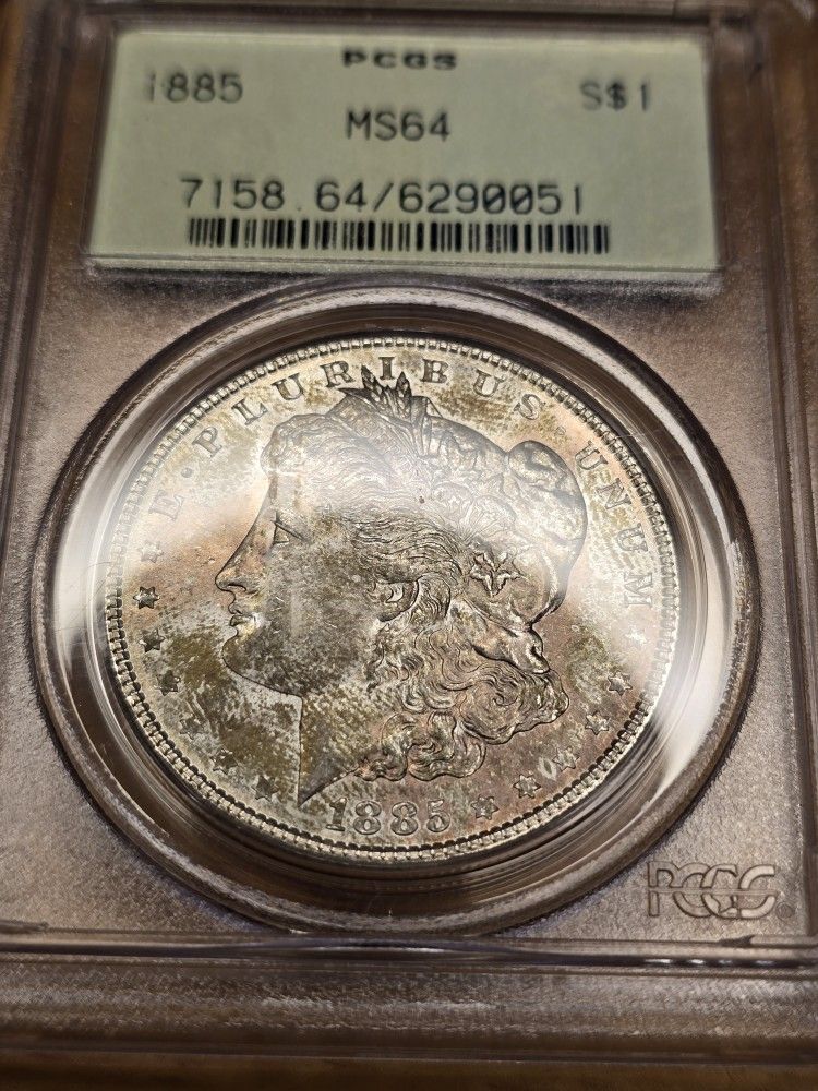 Toned Morgan Dollar PCGS