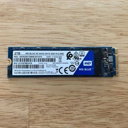 2TB M.2 SSD Western Digital WD Blue 3D SATA