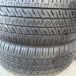 2 Used Tires 255/45r20 Bridgestone 🤑free Install 