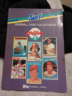 Vintage Collectible SURF BASEBALL CARD COLLECTION BOOK