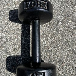 15lbs York Dumbbell 